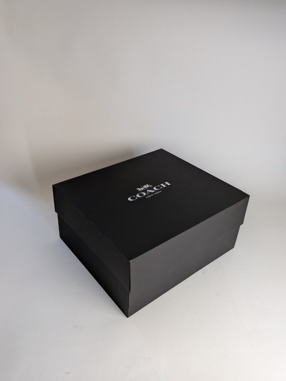Rare Extra Deep Coach Gift Box | Deep Rigid Storage Box w/ Tissue, Sticker & Ri - Picture 5 of 13